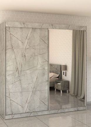 Calacatta Sliding Wardrobe
