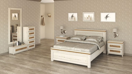 Silver Mist Bedroom Set