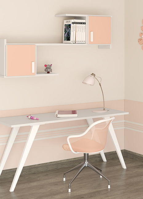 Blossom Desk & Wall Cabinet