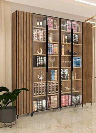 Paneled Bookshelf with premium wood 240