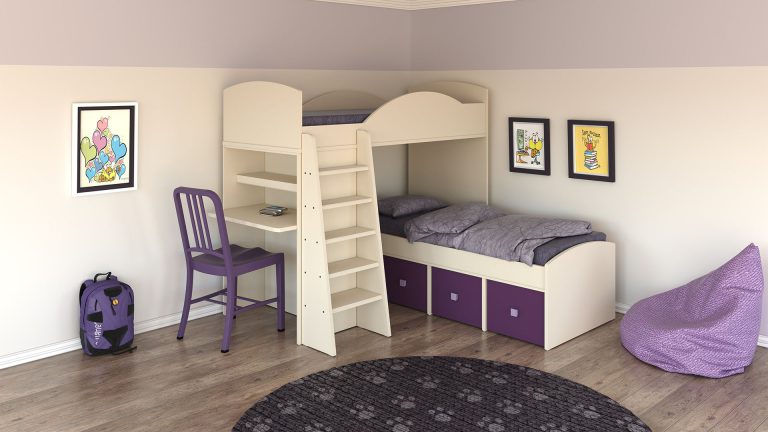 Kids Room beds and desks