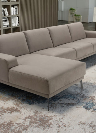 One sofa – full sectional view in beige
