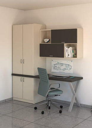 Teen Desk with Storage Tower