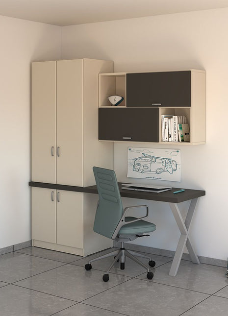 Teen Desk with Storage Tower