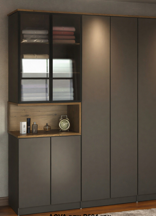 Onyx Loft Storage Wardrobe