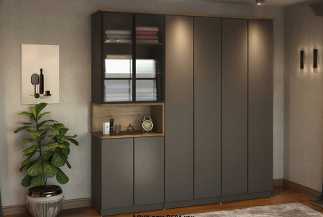 Onyx Loft Storage Wardrobe
