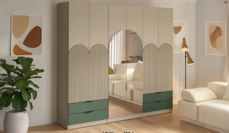 Arcadia Mirror Wardrobe