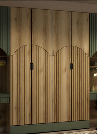 Twin Study Alcove Wardrobe