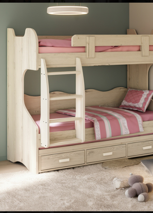 Blush Crest Bunk