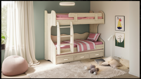 Blush Crest Bunk