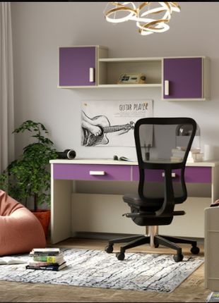 Violet Teen Desk Set
