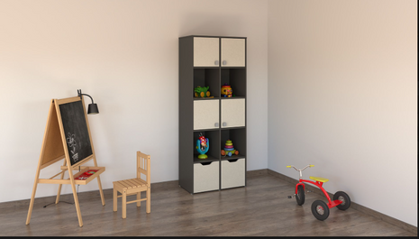 Modular Tower Toy Storage Unit