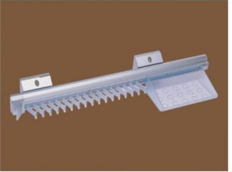 SlideTrack Tie and Belt Rail Organizer