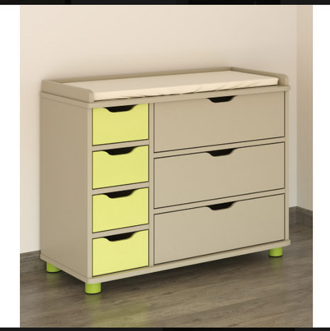 Colorful Changing Table