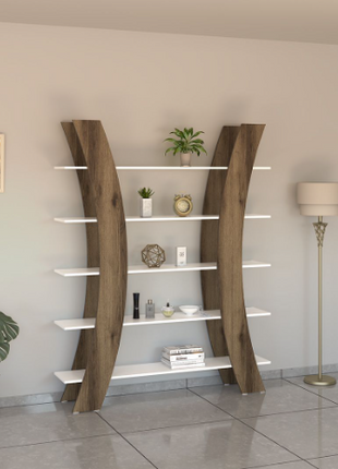 Hourglass Pillar Shelf
