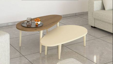 Duo Flow Nesting Coffee Tables