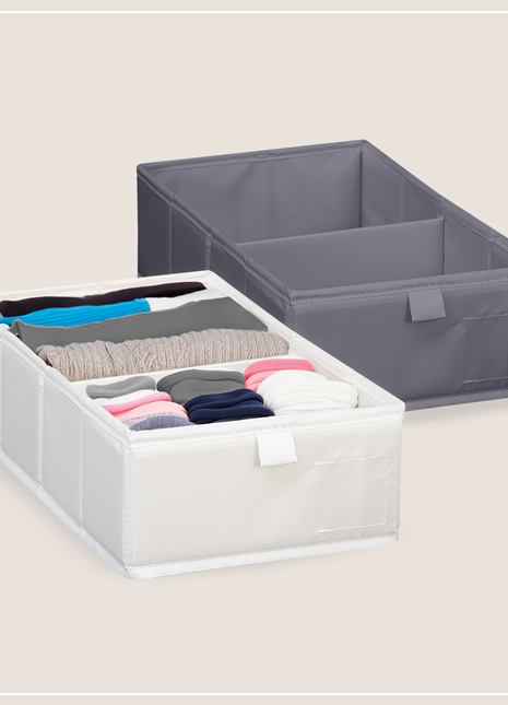 Small Canvas Clothing Organizer 20X34X10