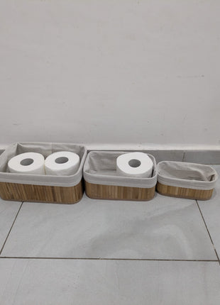 Set of Three Organizing Baskets