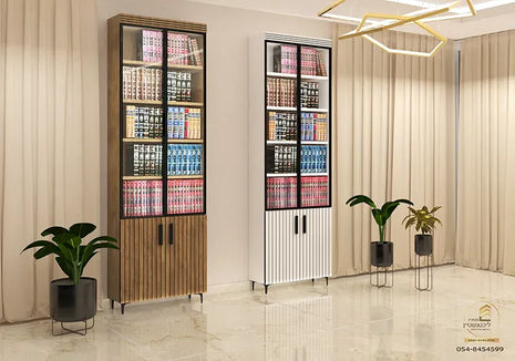 Display Bookshelf Premium Lower Doors